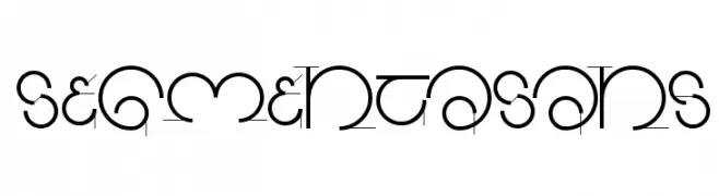 SegmentaSans  Frei Schriftart Herunterladen