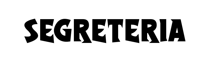 Segreteria  font caratteri gratis