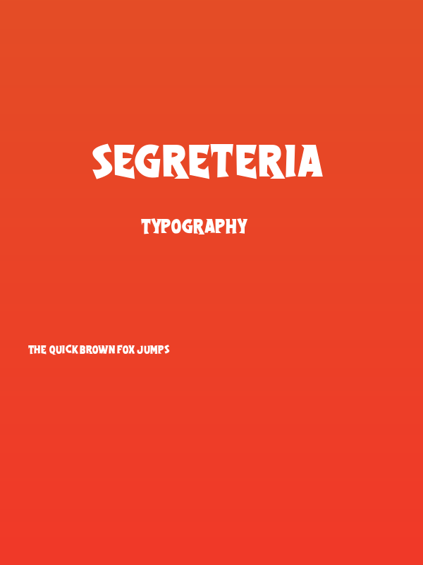 Segreteria Poster