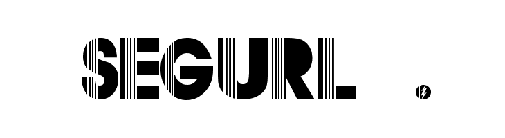 Segurl 1.0  フリーフォントのダウンロード