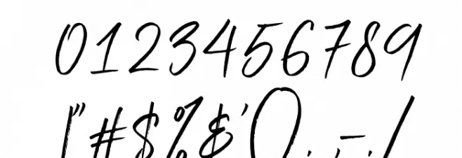 Sehaty Font OTHER CHARS