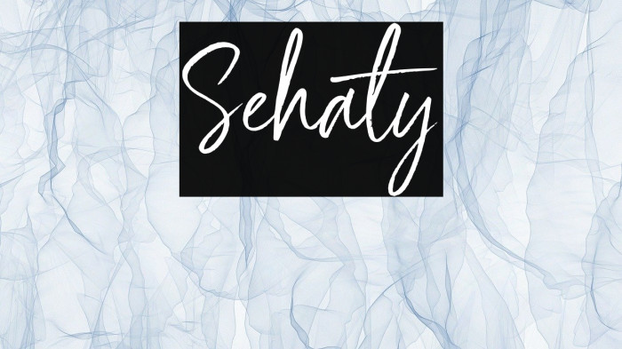 Sehaty Font examples