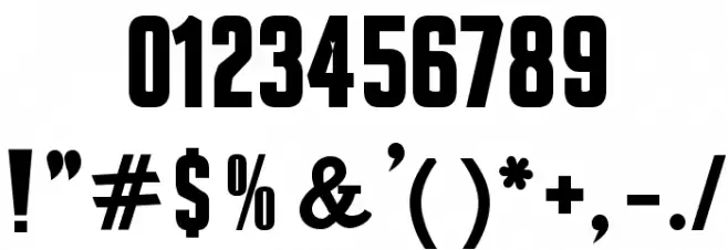 SeilsSans-Bold Font OTHER CHARS