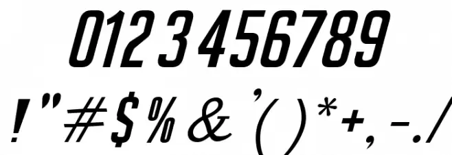 SeilsSans-Italic Font OTHER CHARS