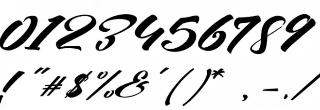 Seinna Grace Font OTHER CHARS