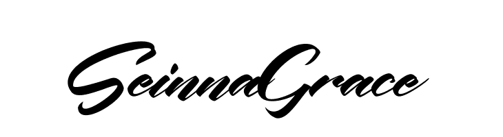 Seinna Grace  Descarca Fonturi Gratis