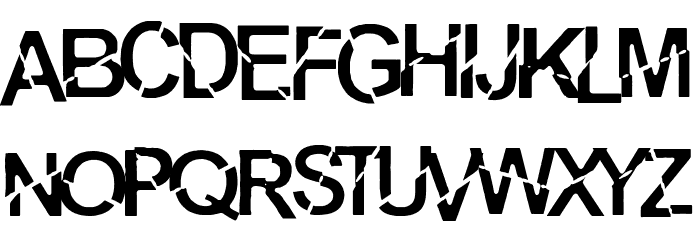 Seismo Club Font LOWERCASE