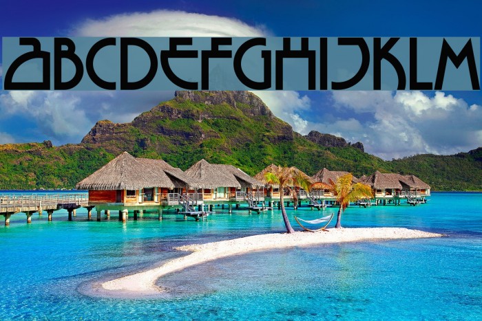 Seized Future Font examples