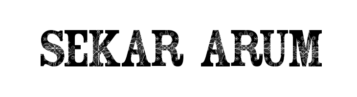 Sekar Arum Font