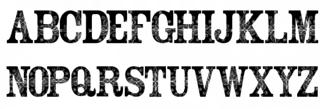 Sekar Arum Font LOWERCASE