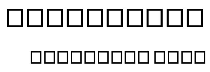 Sekaran Font OTHER CHARS
