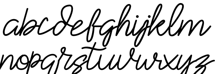 Sekaran Font LOWERCASE