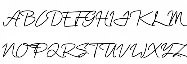 Sekaran Font UPPERCASE