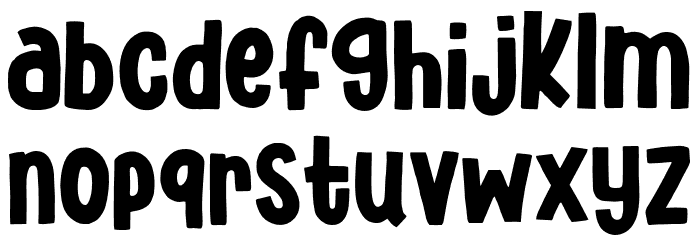 Sekate 字体 小写