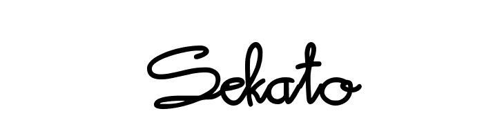 Sekato  नि: शुल्क फ़ॉन्ट्स डाउनलोड