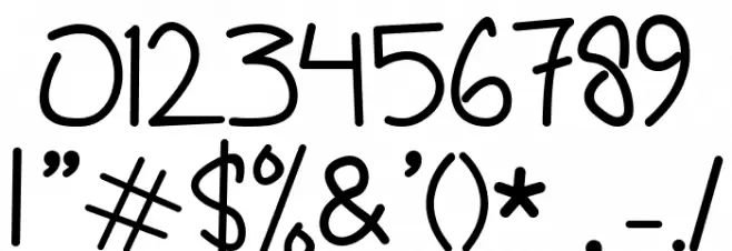 Sekato Font OTHER CHARS