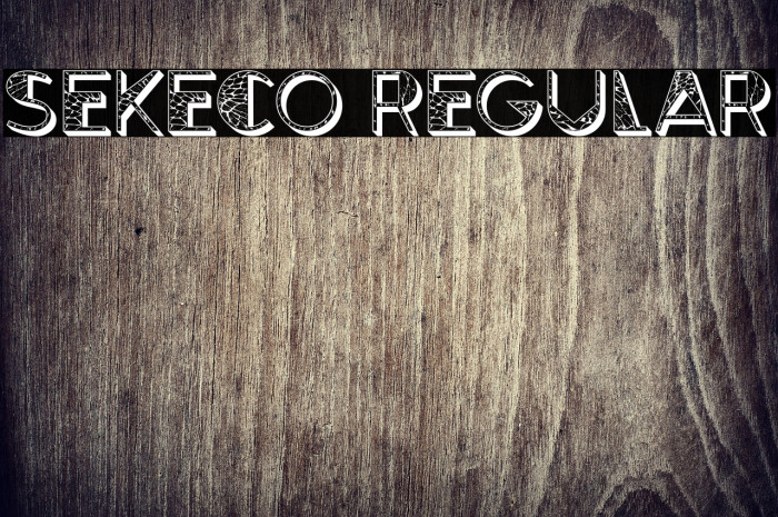 Sekeco Regular Example 1