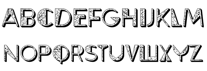 Sekeco Regular Font LOWERCASE