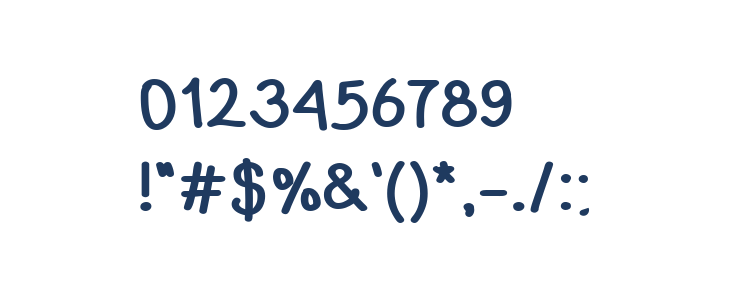 Sekek Regular Other Characters