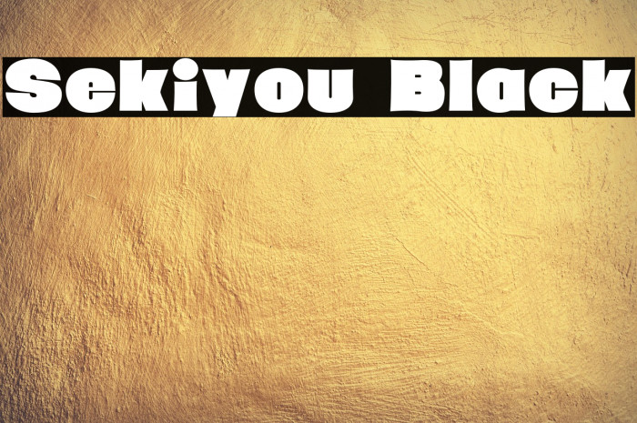 Sekiyou Black Example 3