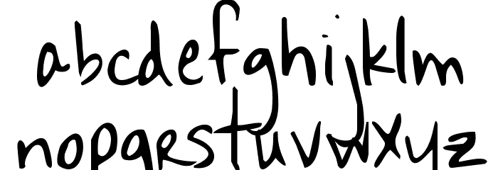 Sekona Font LOWERCASE