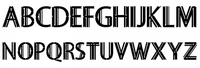 Sekruplongbo Schriftart Groß