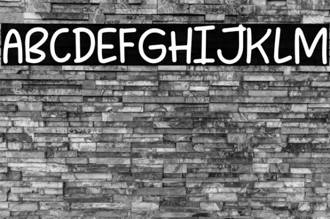 Sekte Cinta Font examples