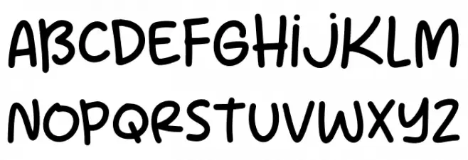 Sekte Cinta Font LOWERCASE