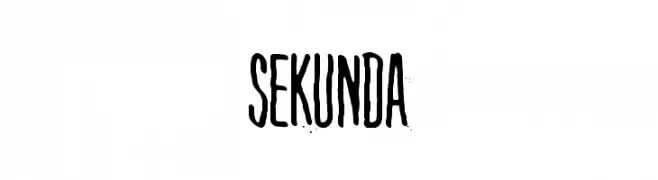 Sekunda  免费字体下载
