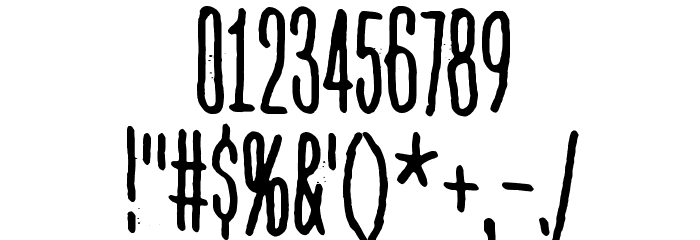 Sekunda Font OTHER CHARS