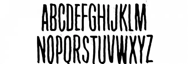 Sekunda Schriftart Groß