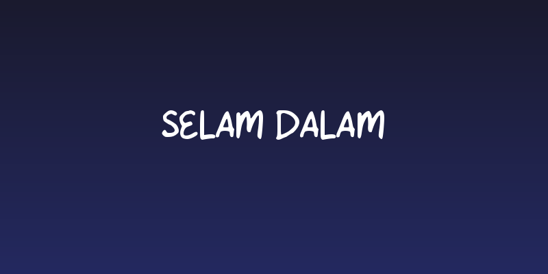 Selam Dalam Social Header
