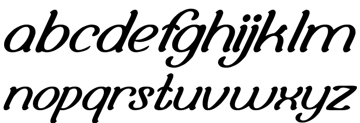 Selamat Hari Raya Font LOWERCASE
