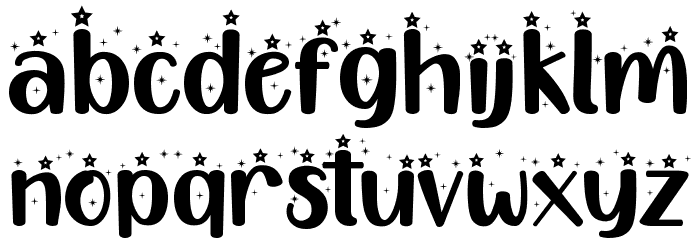 Selamat Pesta Natal Font LOWERCASE