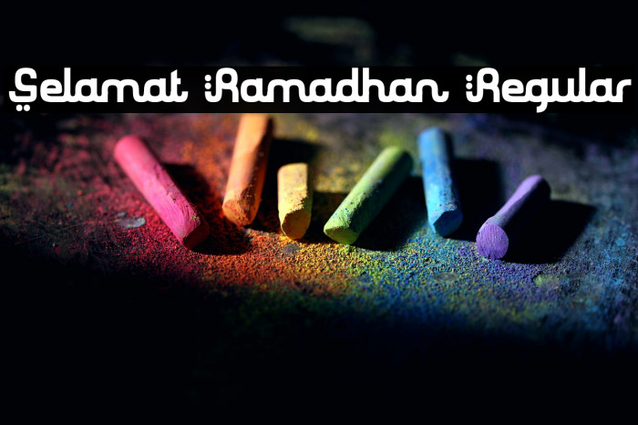 Selamat Ramadhan Regular Example 2