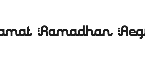 Selamat Ramadhan Regular Logo