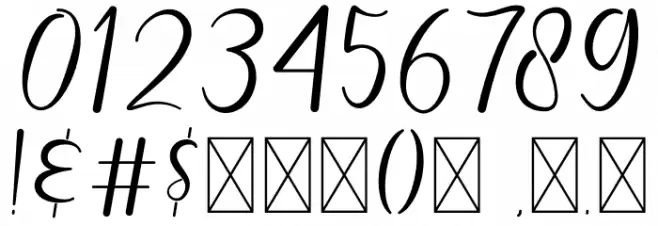 Selamyts Font OTHER CHARS