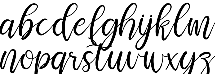 Selamyts Font LOWERCASE