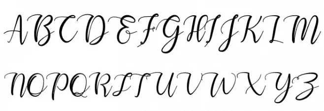 Selamyts Schriftart Groß