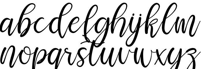 Selamyts Font LOWERCASE