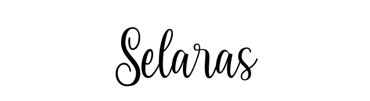 Selaras  Frei Schriftart Herunterladen