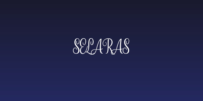 Selaras Social Header