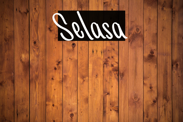 Selasa Example 1