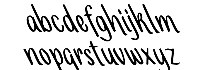 Selasa Font LOWERCASE