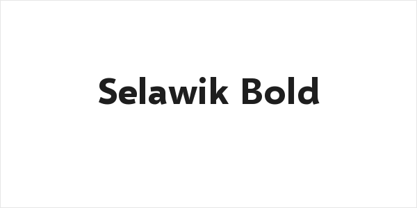 Selawik Bold Logo