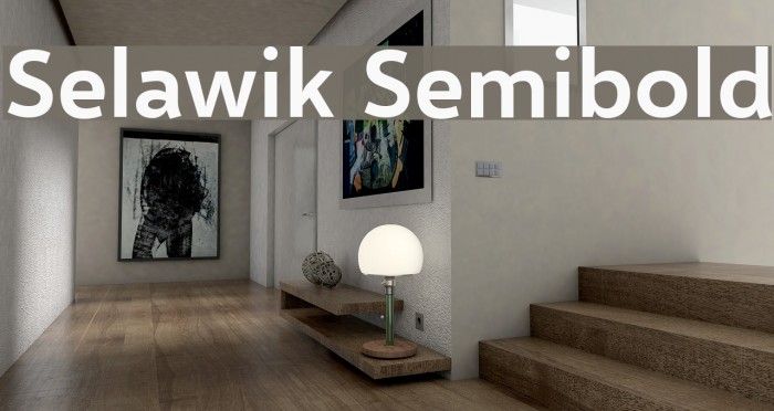 Selawik Semibold Font examples