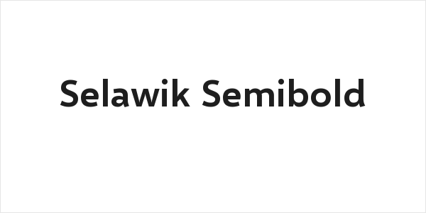 Selawik Semibold Logo