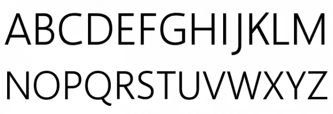 Selawik Semilight Шрифта ВЕРХНИЙ