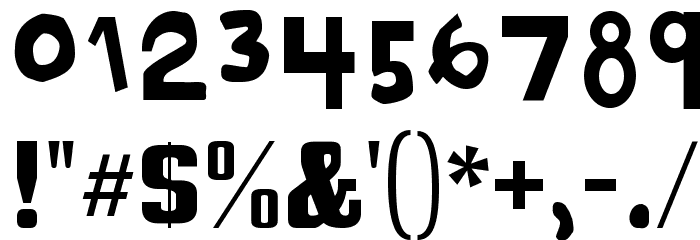 SelbyWillis 2.0 Font OTHER CHARS