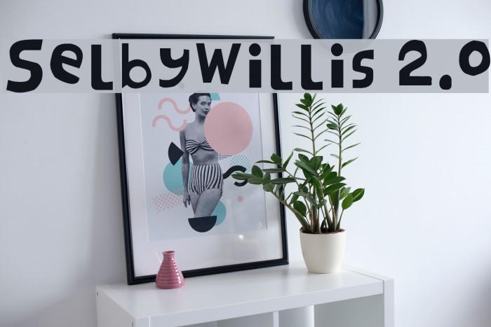 SelbyWillis 2.0 Font examples